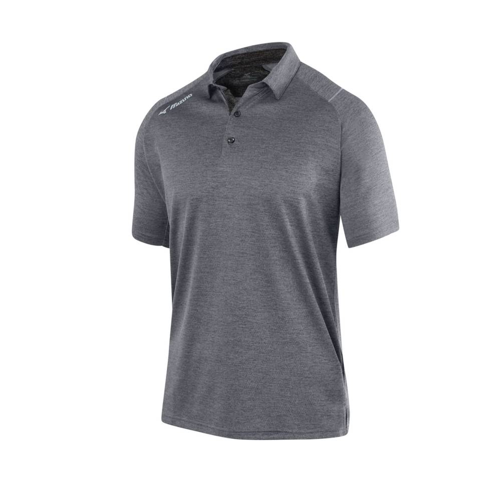 Mens Mizuno Comp Polo Grey Philippines (SNBVJK940)